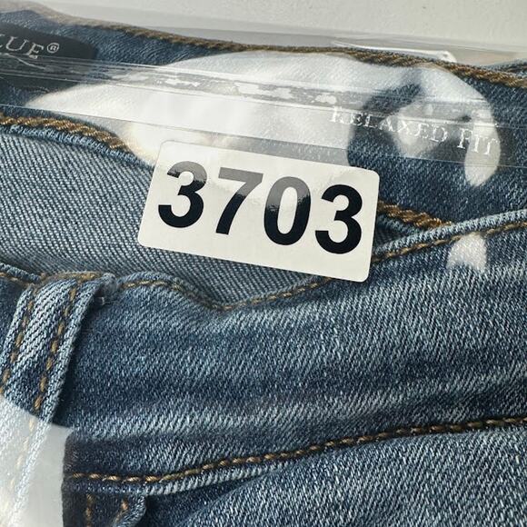 Judy Blue Jeans Womens 9/29 Blue Relaxed Fit Skinny Stretch Pockets Cropped - Picture 13 of 13